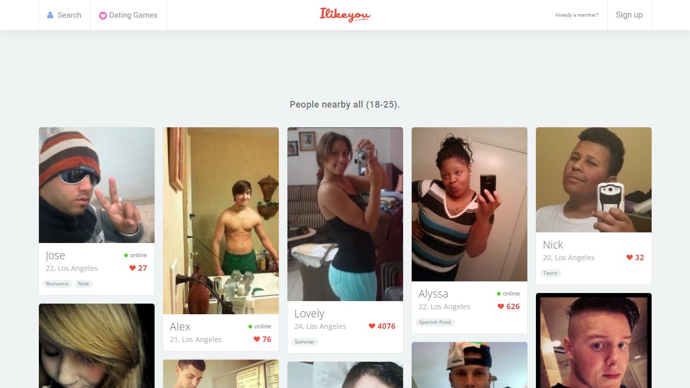 People nearby | Ilikeyou - Meet, chat, date